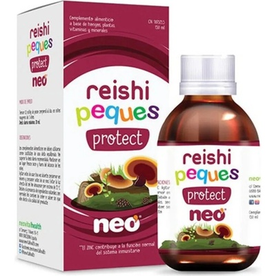 Neovital Health Reishi Peques Ochrana Prírodný sirup pre deti s reishi vitamínom C a zinkom 150 ml