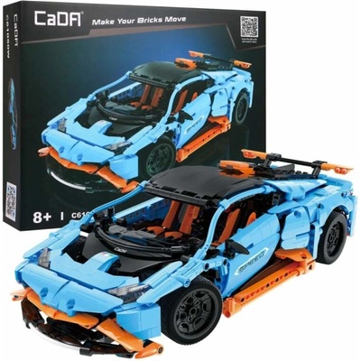 CADA Technic Športové auto 1120 ks, modré