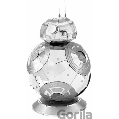 Metal Earth 3D puzzle Star Wars: BB-8, patrí medzi náročnejšie, 18 ks