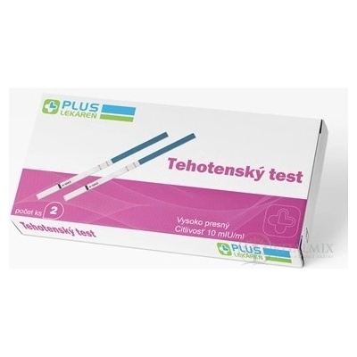 Plus Lékárna Těhotenský test proužkový 2 ks