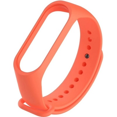 Xiaomi jednobarevný náhradní náramek pro Mi Band 3/4 Oranžová MBCZ-X012