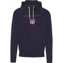 Gant MIKINA GANT SHIELD HOODIE modrá