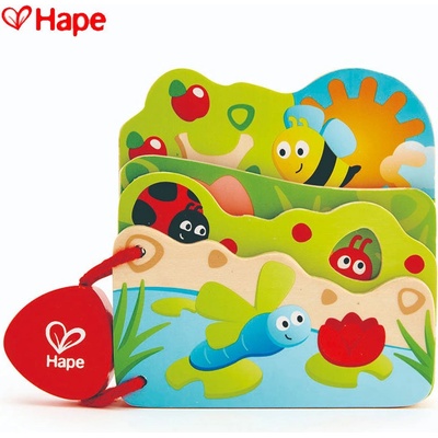 Hape Дървена книжка Hape - Пчеличка (H0043)