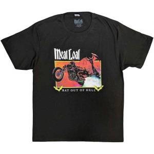 Meat Loaf Bat Out Of Hell Rectangle Charcoal Grey XL Риза (MEATTS08MC04)