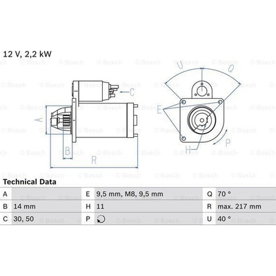 żtartér BOSCH 0 986 023 580