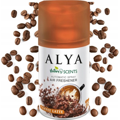 Alya Coffee Lattee osviežovač vzduchu v spreji a do automatov 250 ml