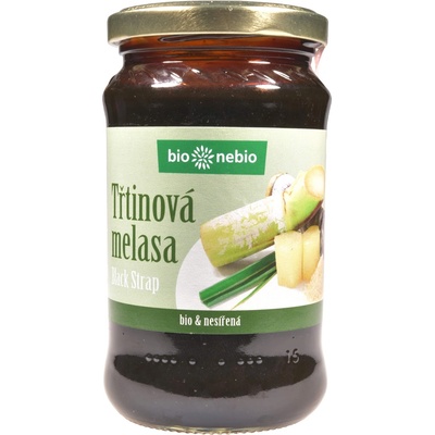 Bionebio Melasa třtinová černá nesířená BIO 450 g – Zboží Dáma