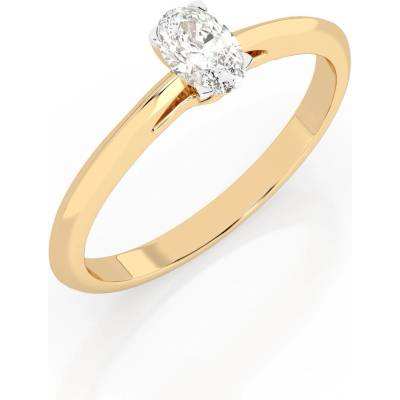 Cara Diamanti Пръстен Cara Diamanti Златен С Диамант 0.40 Ct Gia Сертификат K101-10190Y (0.30) OV (K101-10190Y (0.30) OV)