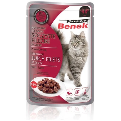 Super Benek Filetky hovězí 85 g