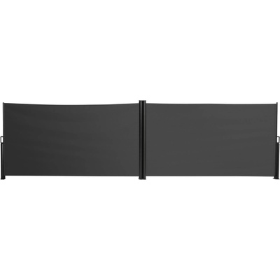 Livarno Home 100344157 Dvojitá bočná markíza 160 x 600 cm antracit