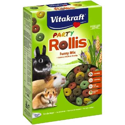 Party Rollis Funny Mix - лакомство за гризачи и зайци - 500гр (4008239252470)