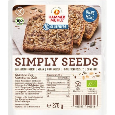 Hammermühle Simply Seeds 5 semínkový chléb 275 g