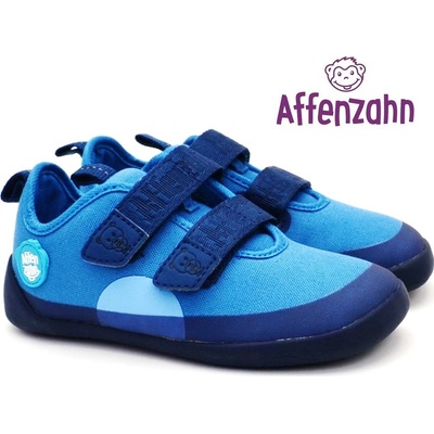 Affenzahn Cotton Sneaker Bear Blue