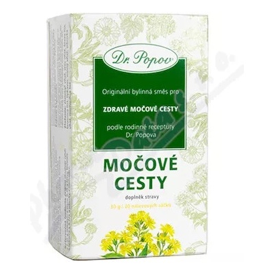 Dr.Popov Čaj na močové cesty 20 x 1,5 g