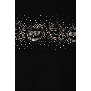 Karl Lagerfeld тениска дамска от памук (B4W17053)