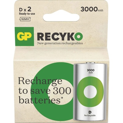 GP ReCyko D 3000mAh 2ks 1032422300