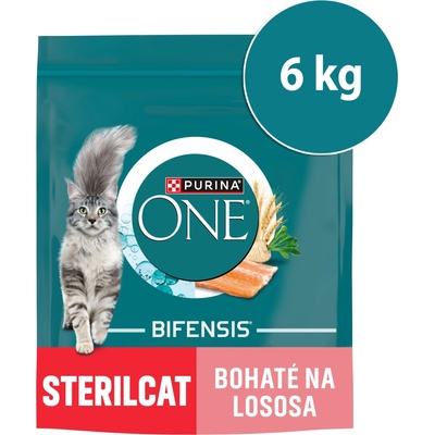 Purina ONE Bifensis Sterilised losos 8 x 0,75 kg