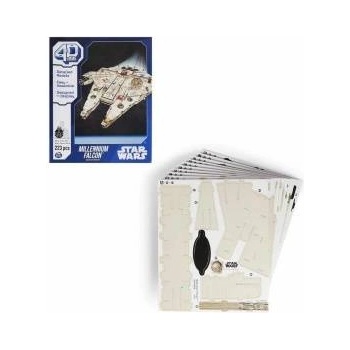 Star Wars Строителна Игра Star Wars Millennium Falcon 223 piezas 43 x 31, 4 x 22, 4 cm Сив Многоцветен