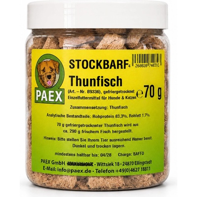 PAEX pamlsky Tuňák mrazem sušený 70 g