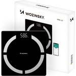 Wozinsky WIWL-30 Умна Bluetooth везна за баня - черна (10542522)