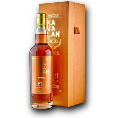 Kavalan Solist Brandy Cask 57,8% 0,7 l (kazeta)