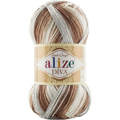 ALIZE Diva Batik 5742 melírovaná