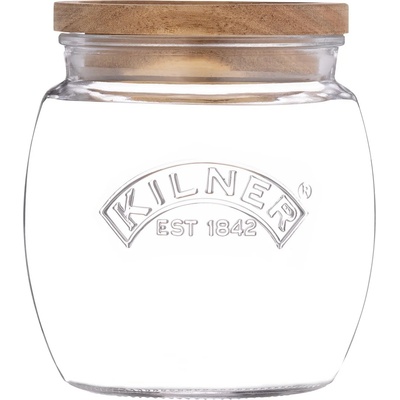 Kilner Буркан Kilner с дървен капак 0, 85 л (0025.086)