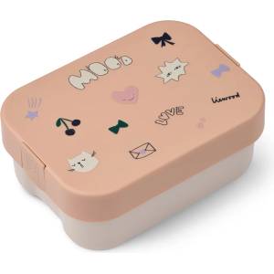 LIEWOOD Детски контейнер за храна Liewood Kid's Kamil Lunchbox Food storage - Mood / Pale Tuscany - размер 7, 8 x 19, 7 x 14, 1 cm (532-3371-0311)