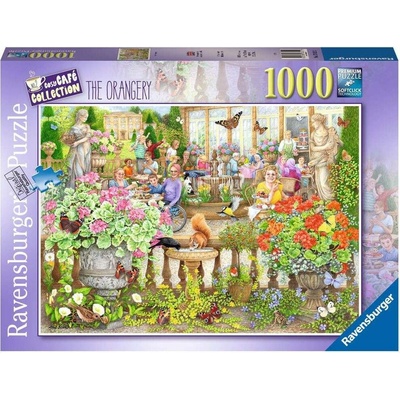 RAVENSBURGER Kavárna v oranžerii 1000 dílků