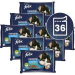 FELIX Капсули Felix Fantastic, вкусен избор от риба с зеленчуци в желе 36 x 85 г