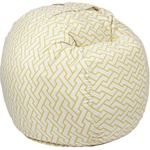 PUFRELAX Барбарон 600л. King Size, Zappity Yellow, Перящ се калъф, Пълнеж с микс от мемори пяна и дунапрен, Гама Premium (PUF-M-K-PT-ZAY) - topmall