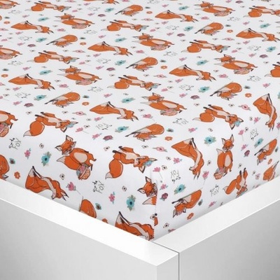 Bellatex Prostěradlo jersey s elastanem lištičky 70x140