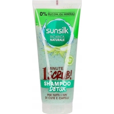 Sunsilk Šampón Detox SCRUB v 1 minúte Aloe Vera NEW