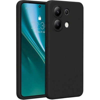 Mobi-Fon Силиконов кейс iPaky матиран, За Xiaomi Redmi Note 13 4G, Черен (XMI-RN134G-003)