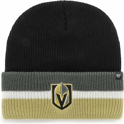 47 Brand pánska zimná čiapka Vegas Golden Knights Split Cuff '47 Cuff Knit Black