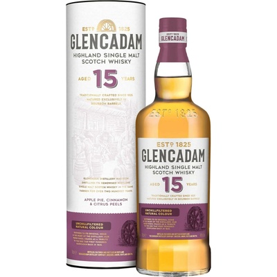 Glencadam 15y 46% 0,7 l (tuba)