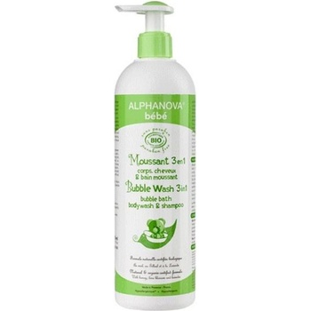 Alphanova Бебешка пяна 3 в 1 Alphanova Bebe - За ежедневна употреба, 500 ml