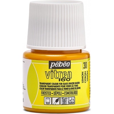 Pébéo Napaľovacia farba na sklo Vitrea 160 45 ml 30 Lemon