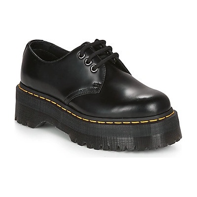 Dr. Martens Derbie 1461 quad black polished smooth čierne