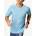Adidas Own The Run 3-Stripes Tee Blue