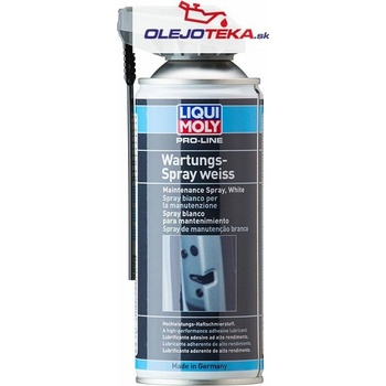 Liqui Moly 7387 PRO-LINE Údržbový biely tuk v spreji 400 ml