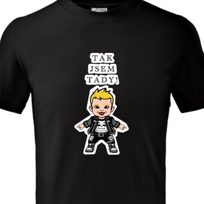 Dětské tričko Tak jsem tady! dětské