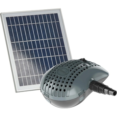 HEISSNER SPB3000-00 Solární filtrační a potůčkové čerpadlo 3500 l/h + 2 × 20 W moduly 4006873429739 – Sleviste.cz