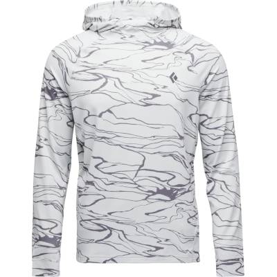 Black Diamond Мъжка блуза с дълъг ръкав Black Diamond L/S Alpenglow Hoody Longsleeve - Relief / Alloy / Steel (016-5248-1113)