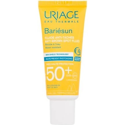 Uriage Bariésun Anti-Brown Spot Fluid SPF50+ водоустойчив слънцезащитен флуид за лице против пигментни петна 40 ml унисекс