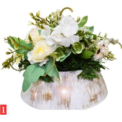 Náhrobná ikebana , mix farieb
