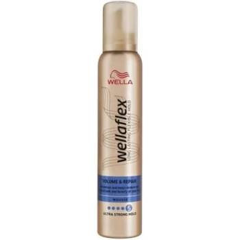 Wella Wellaflex Volume & Repair 5 - Пяна за коса за обем с много силна фиксация 200мл