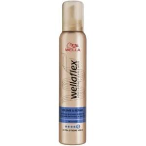 Wella Wellaflex Volume & Repair 5 - Пяна за коса за обем с много силна фиксация 200мл