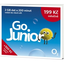 O2 GO s kreditem 25 Kč + tarif GO neomezeně