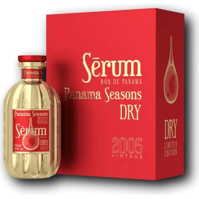 Sérum Panama Seasons Vintage 2005 Dry Limited Edition 45% 0,7 l (kazeta)